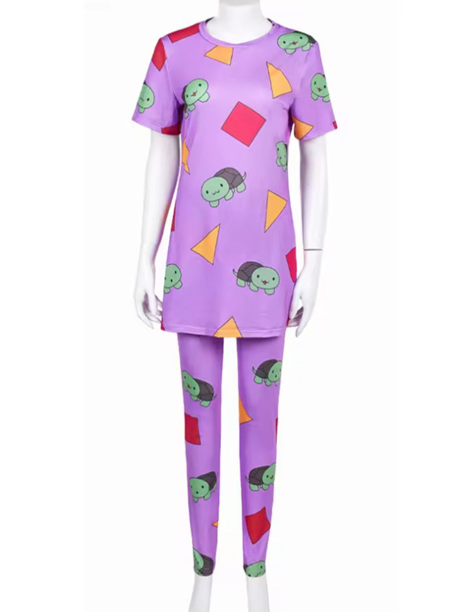 Daily Wear Purple Pajamas