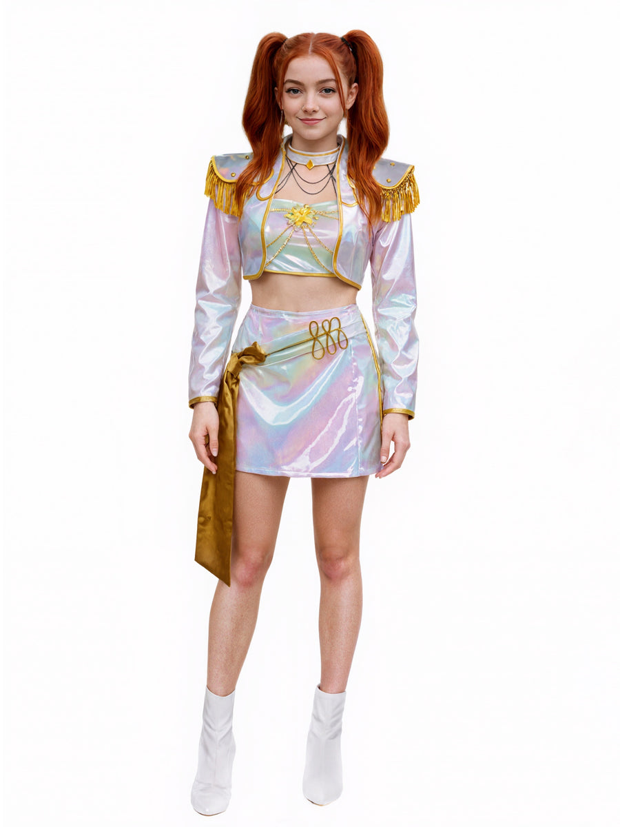 Super Idol White Stage Uniform