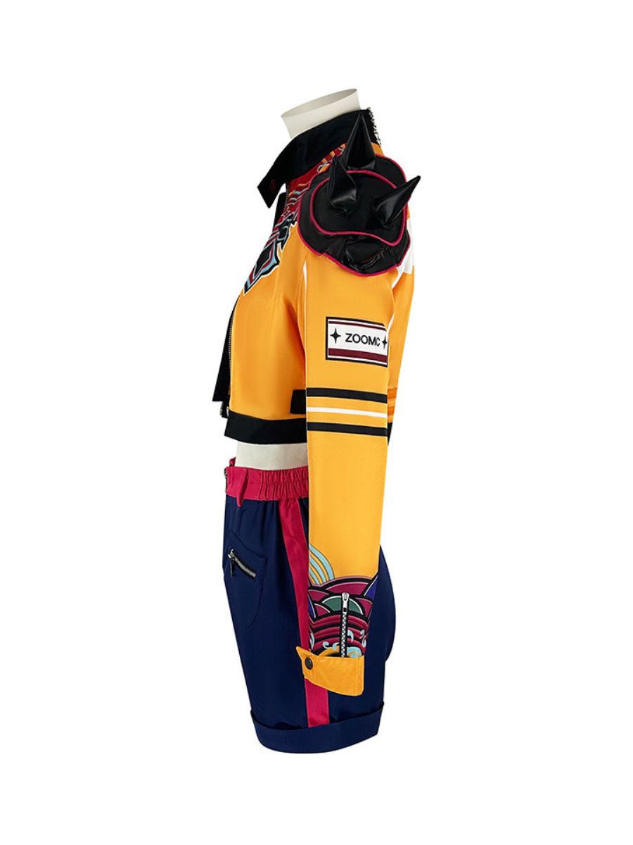 Cyber Girl Jacket and Shorts Set