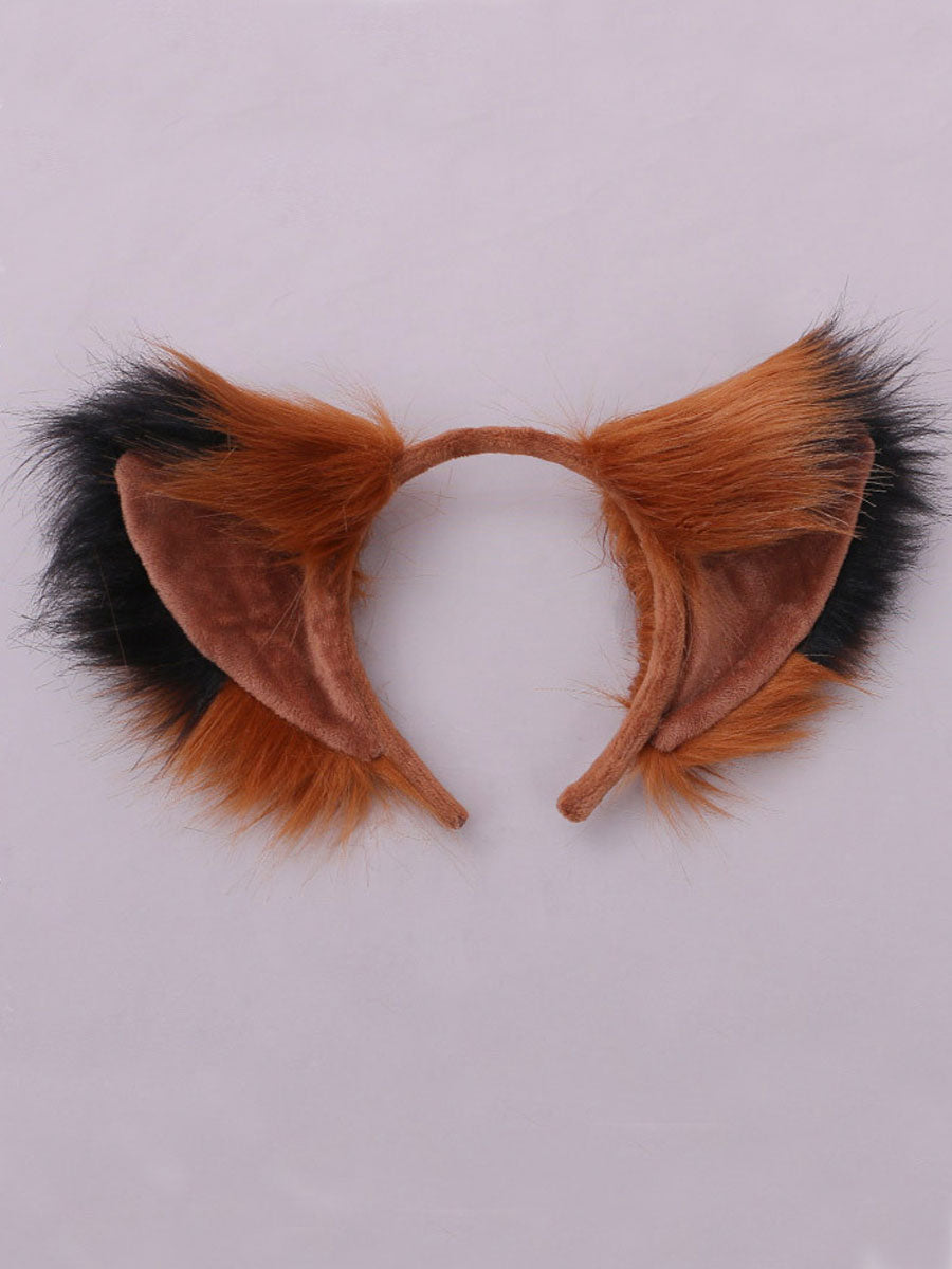 Faux Fur Tail and Headpiece Accessories