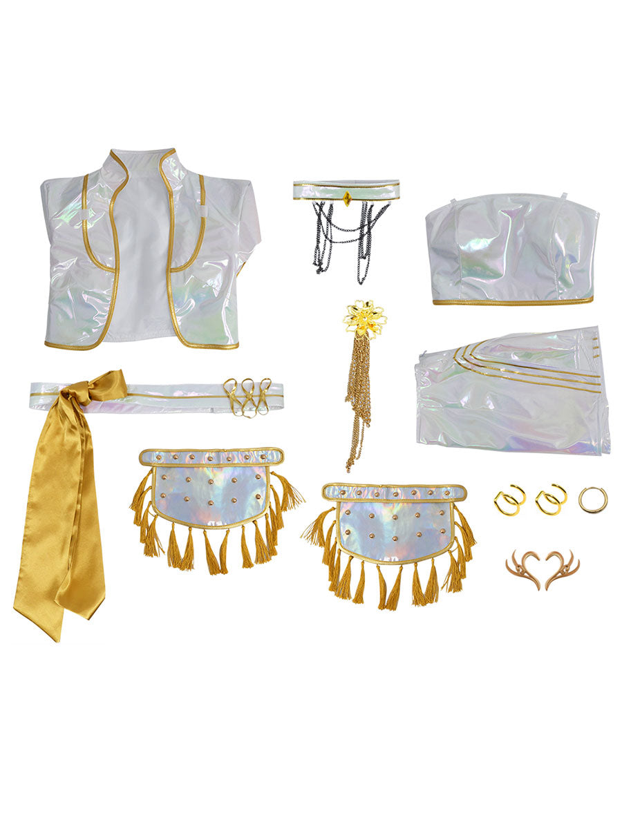 Super Idol White Stage Uniform
