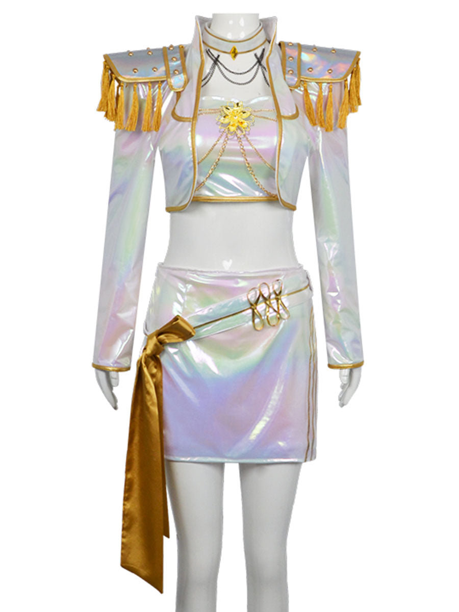 Super Idol White Stage Uniform