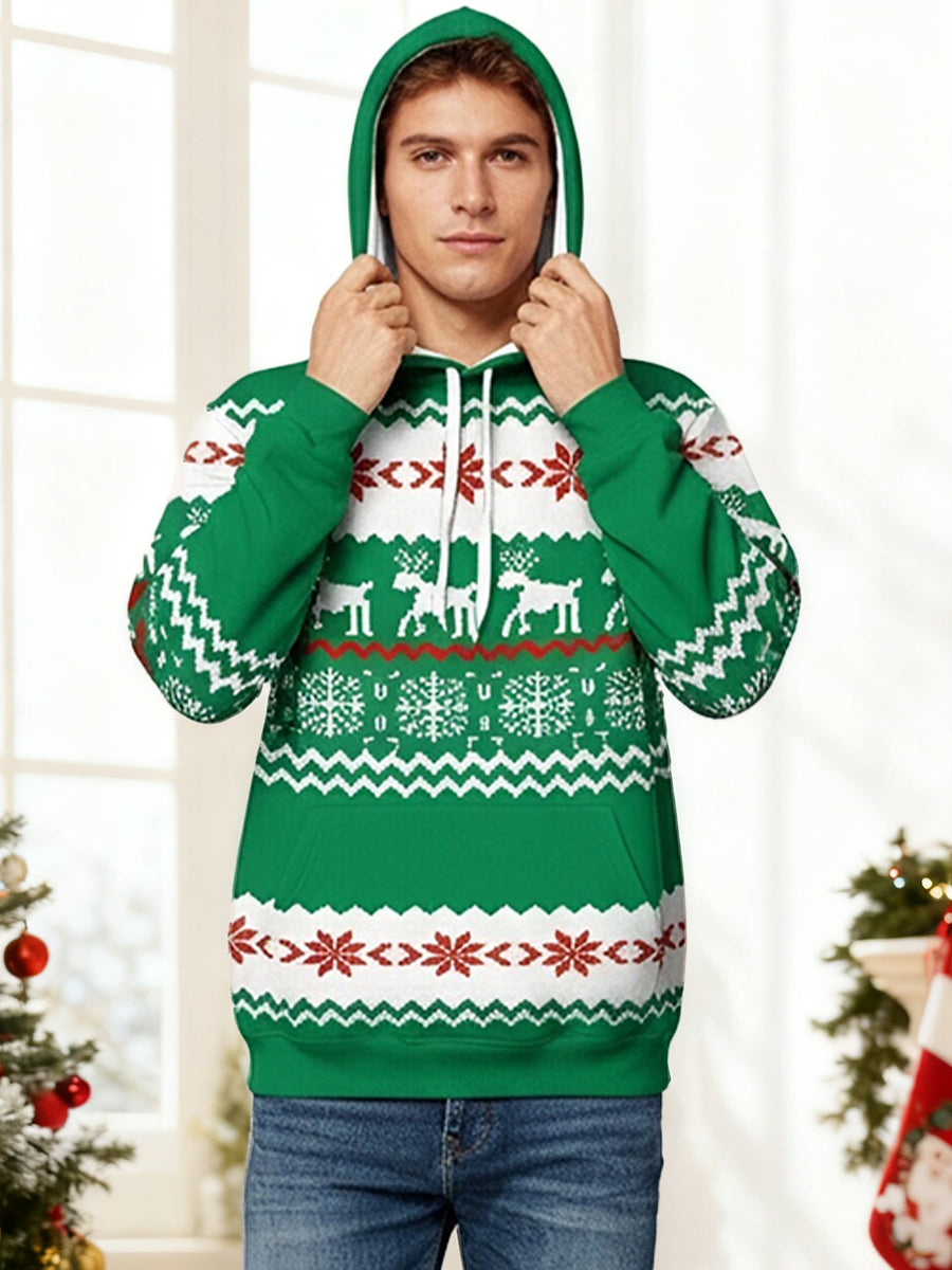 Men's Ugly Christmas Sweater Style Sweatshirt