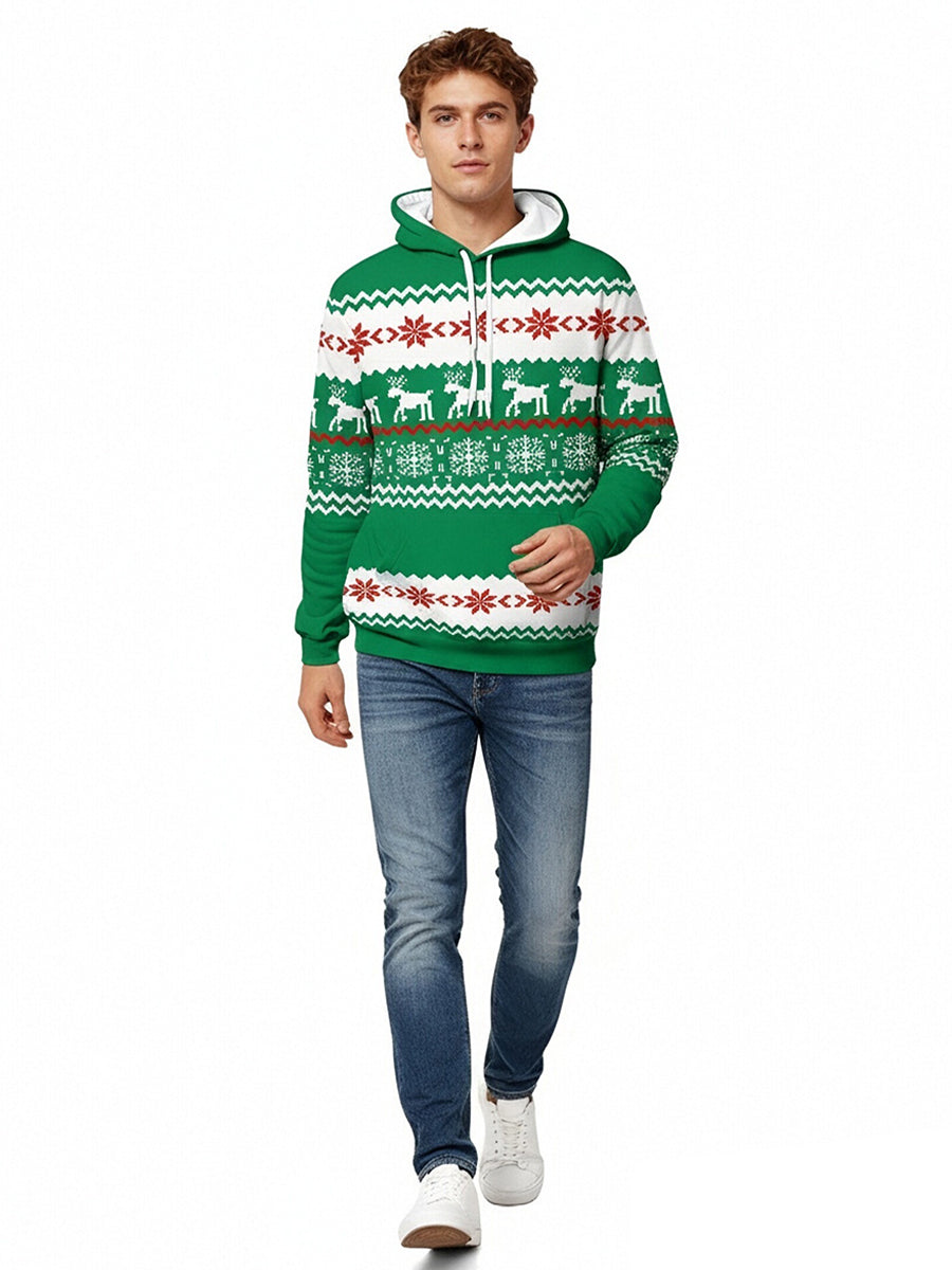 Men's Ugly Christmas Sweater Style Sweatshirt