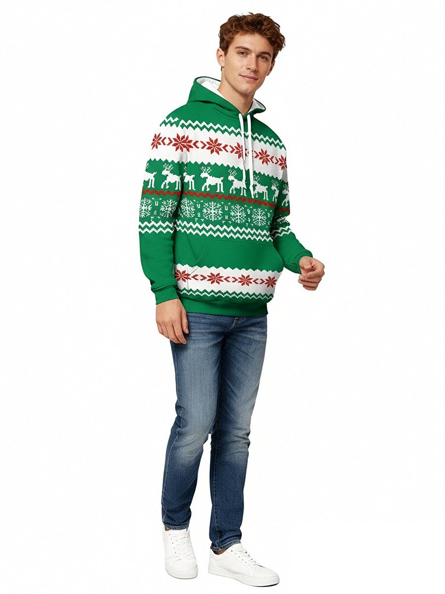 Men's Ugly Christmas Sweater Style Sweatshirt