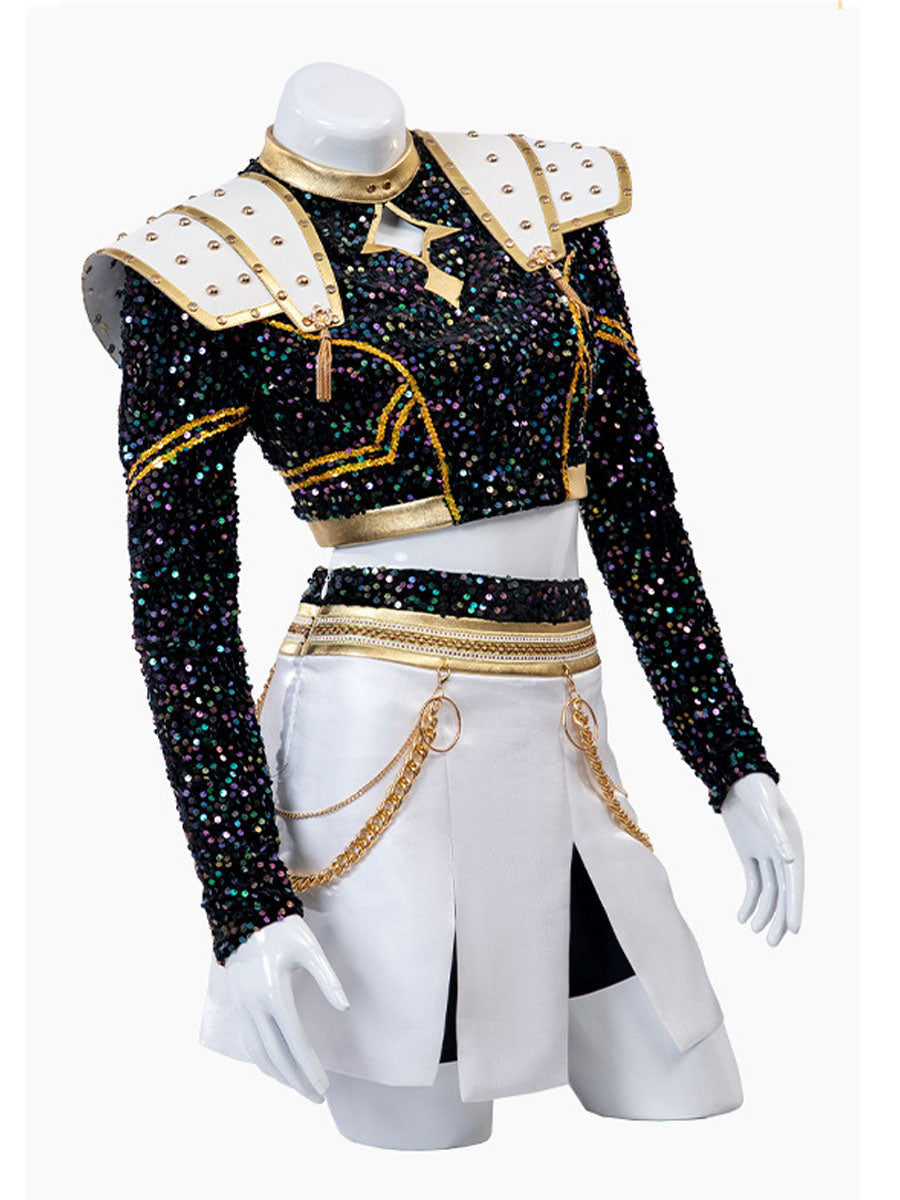 Stage Fashion Gold Costume