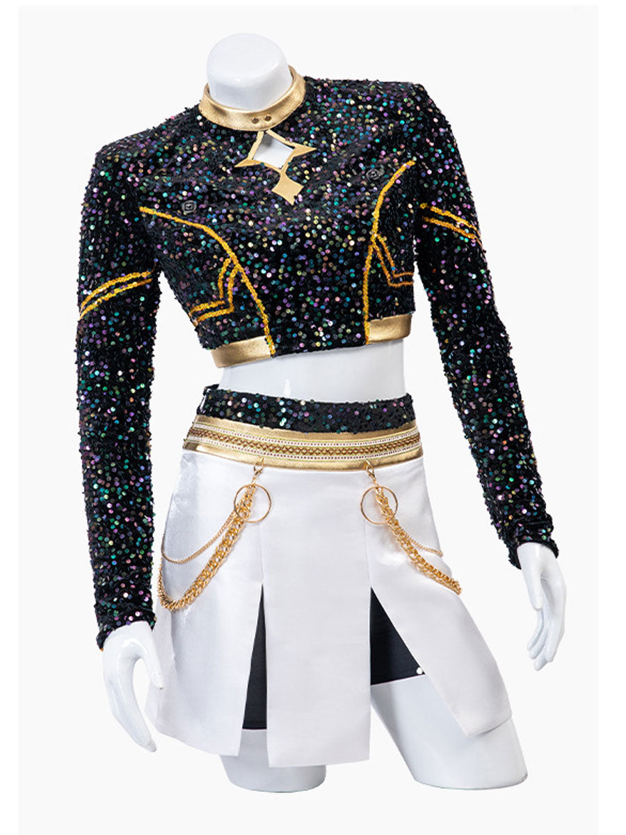 Stage Fashion Gold Costume