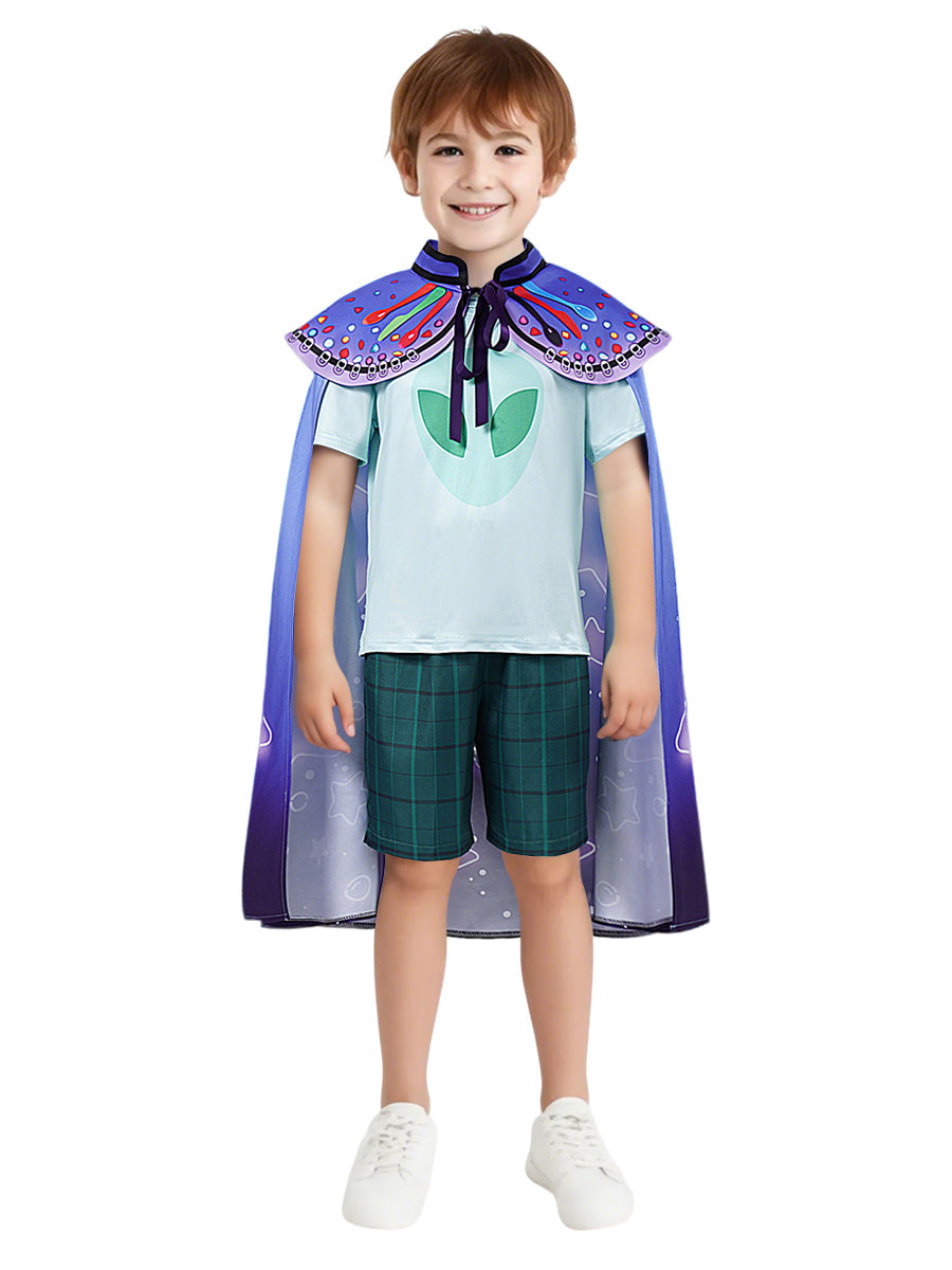 Anime Alien Print Ambassador Costume