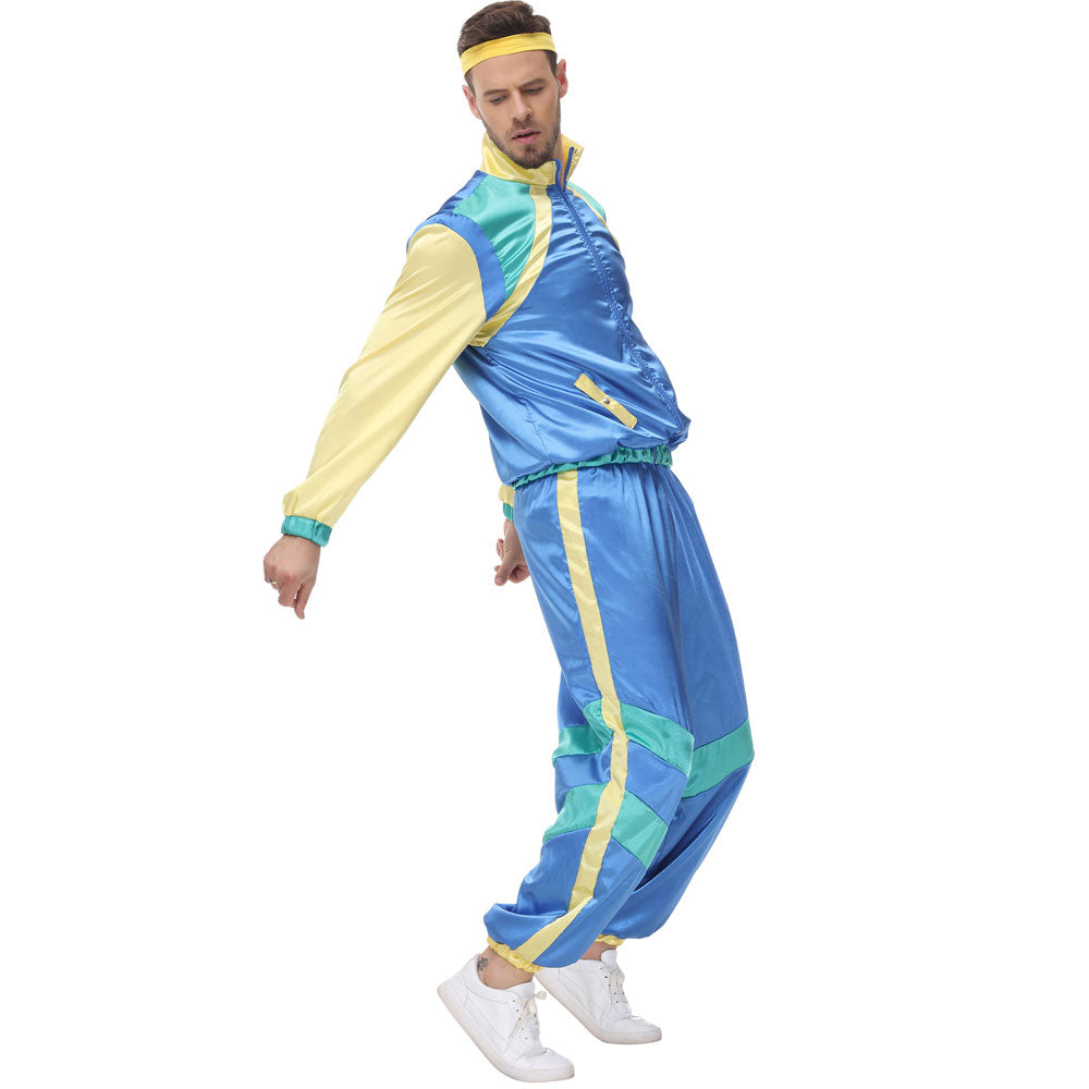Couple 80s Hip Hop Disco Costume