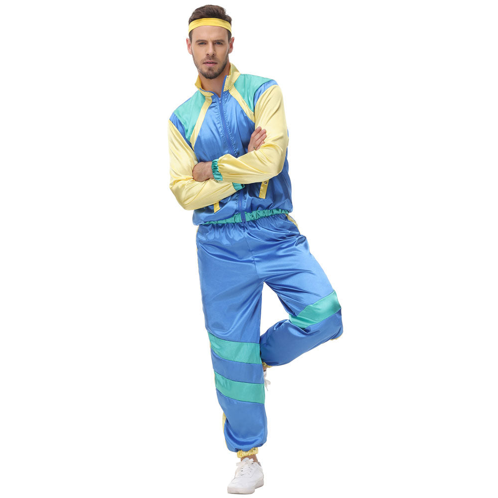 Couple 80s Hip Hop Disco Costume