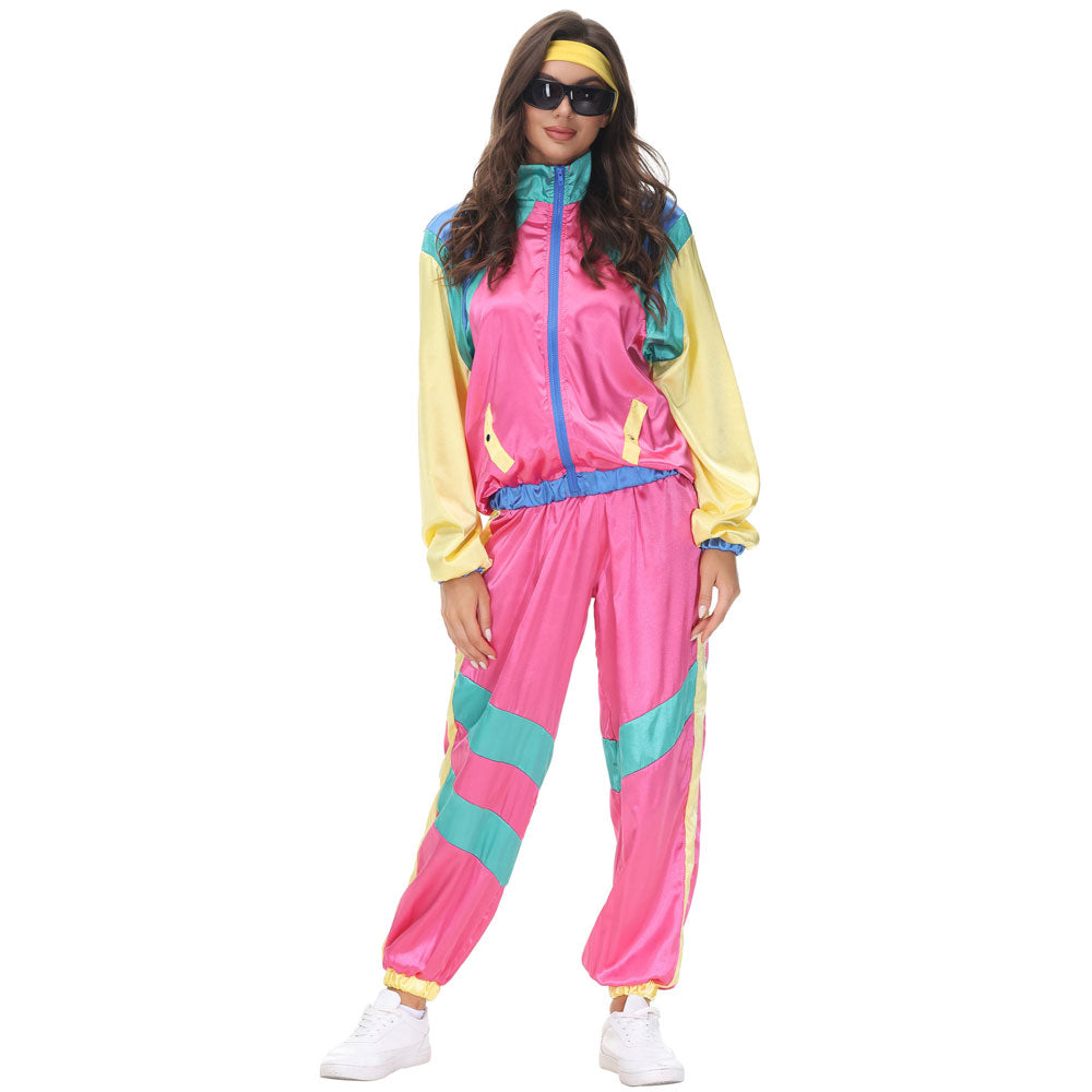Couple 80s Hip Hop Disco Costume
