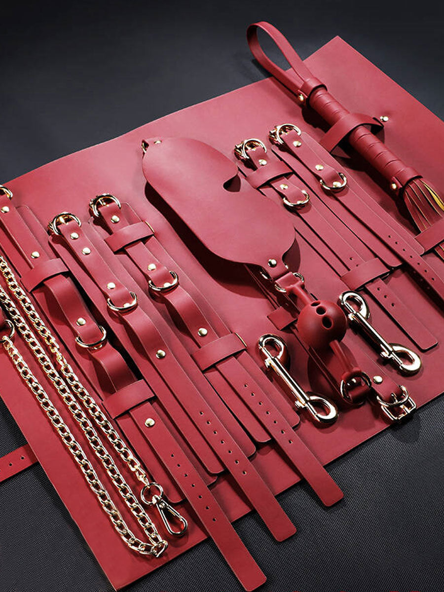 Couples Faux Leather Restraint Kit
