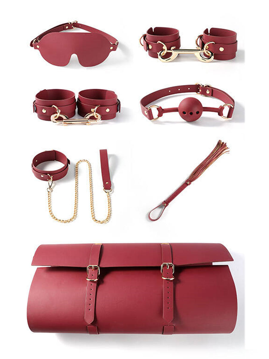 Couples Faux Leather Restraint Kit