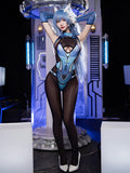 Sexy Crotchless Bodysuit Set