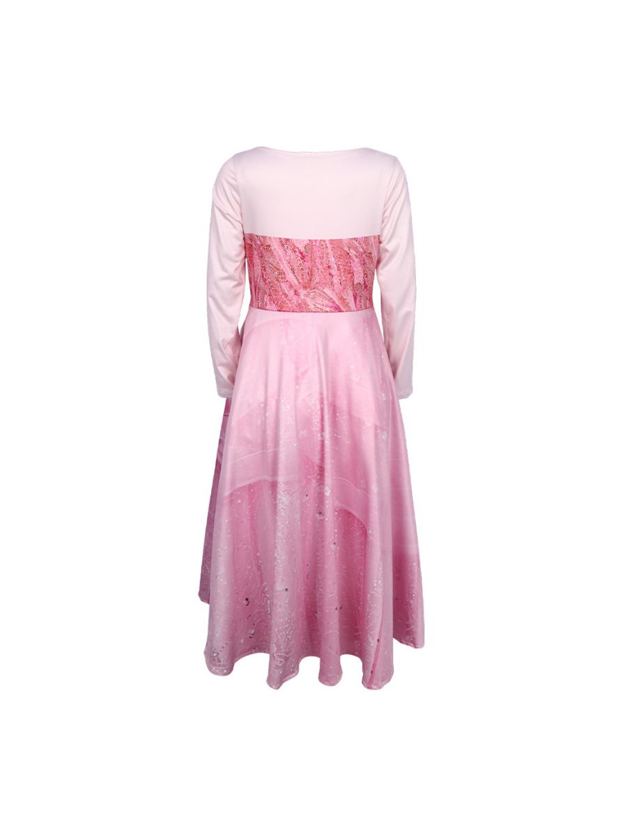 Girls Pink Witch Cosplay Dress
