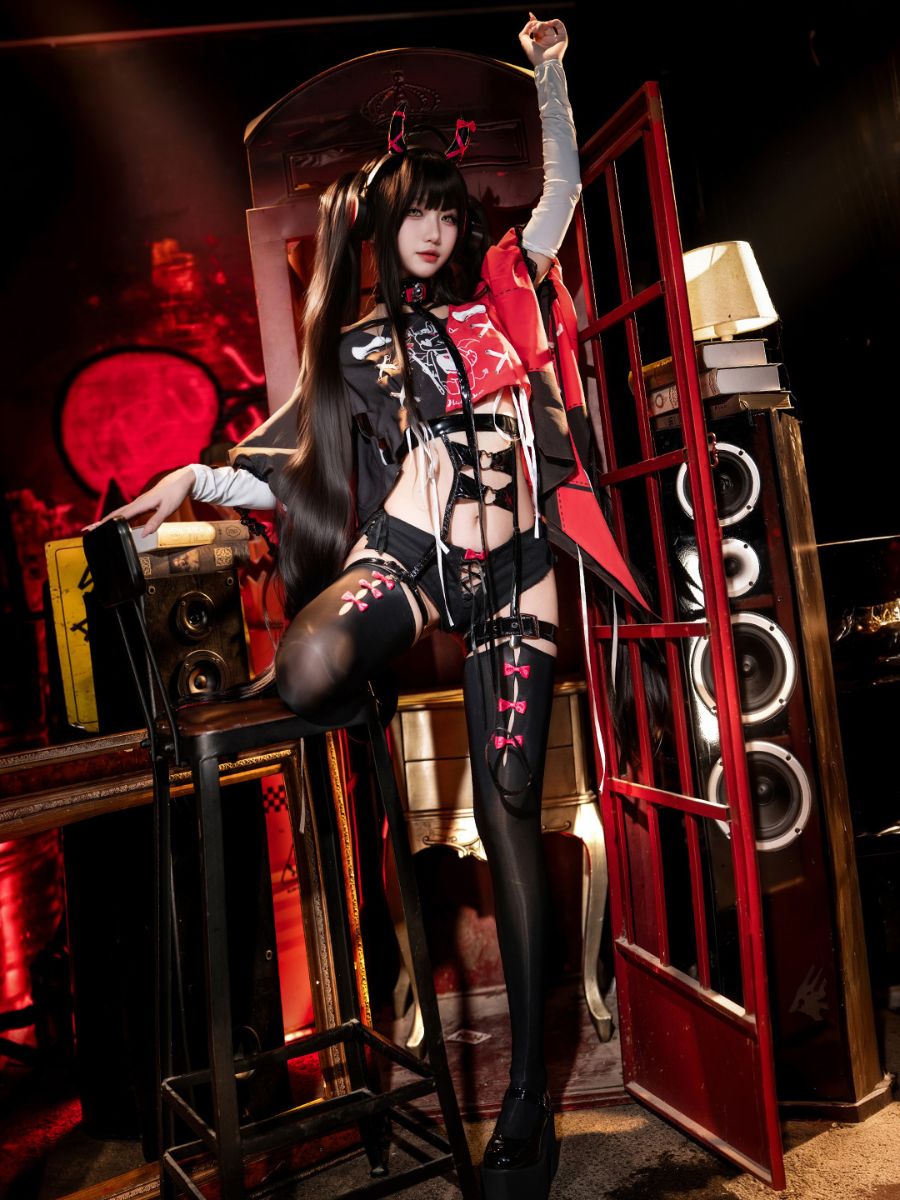 Punk Devil Bunny Cosplay Costume