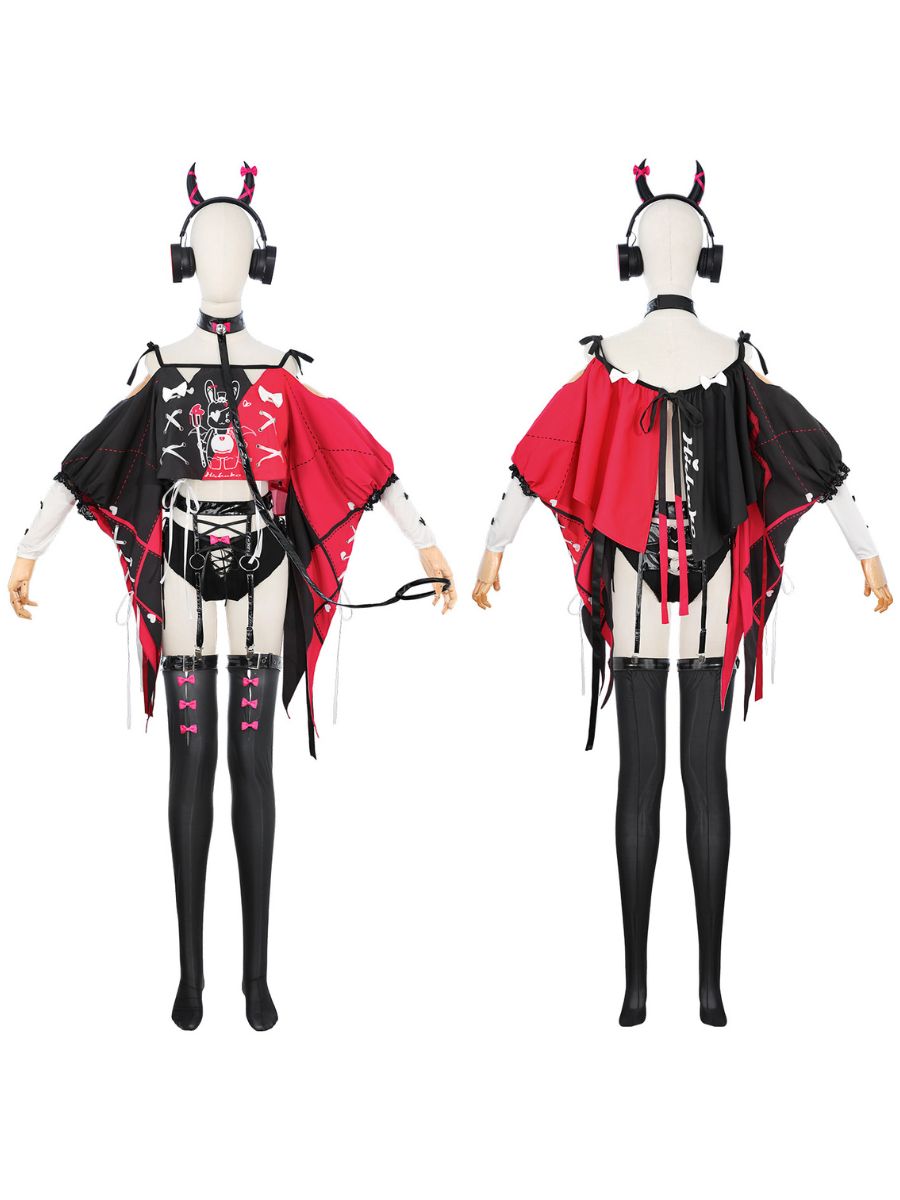 Punk Devil Bunny Cosplay Costume