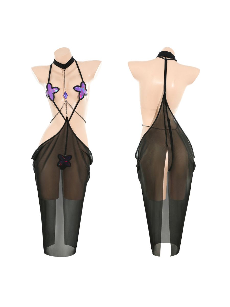 Gothic Goddess Cosplay Lingerie