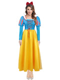 Classic Princess Snow Long Dress