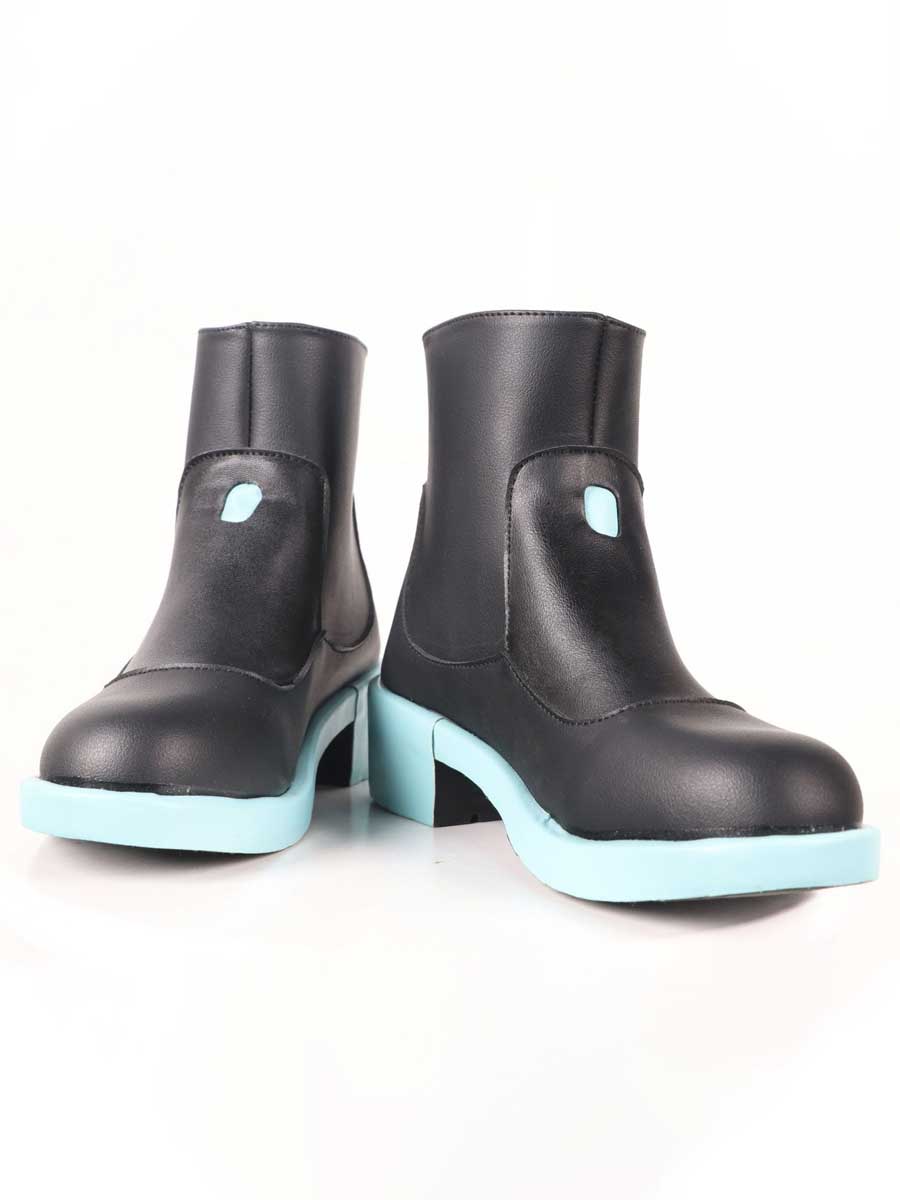 Anime Cosplay Black Ankle Boots