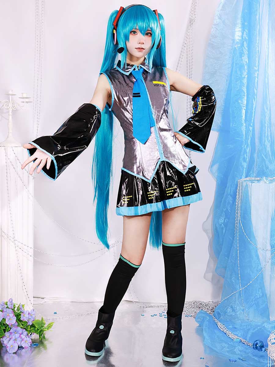 Anime Cosplay Black Ankle Boots