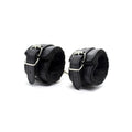 PU Leather and Furry Handcuffs Adjustable Buckle Shackle Cosplay Accessory