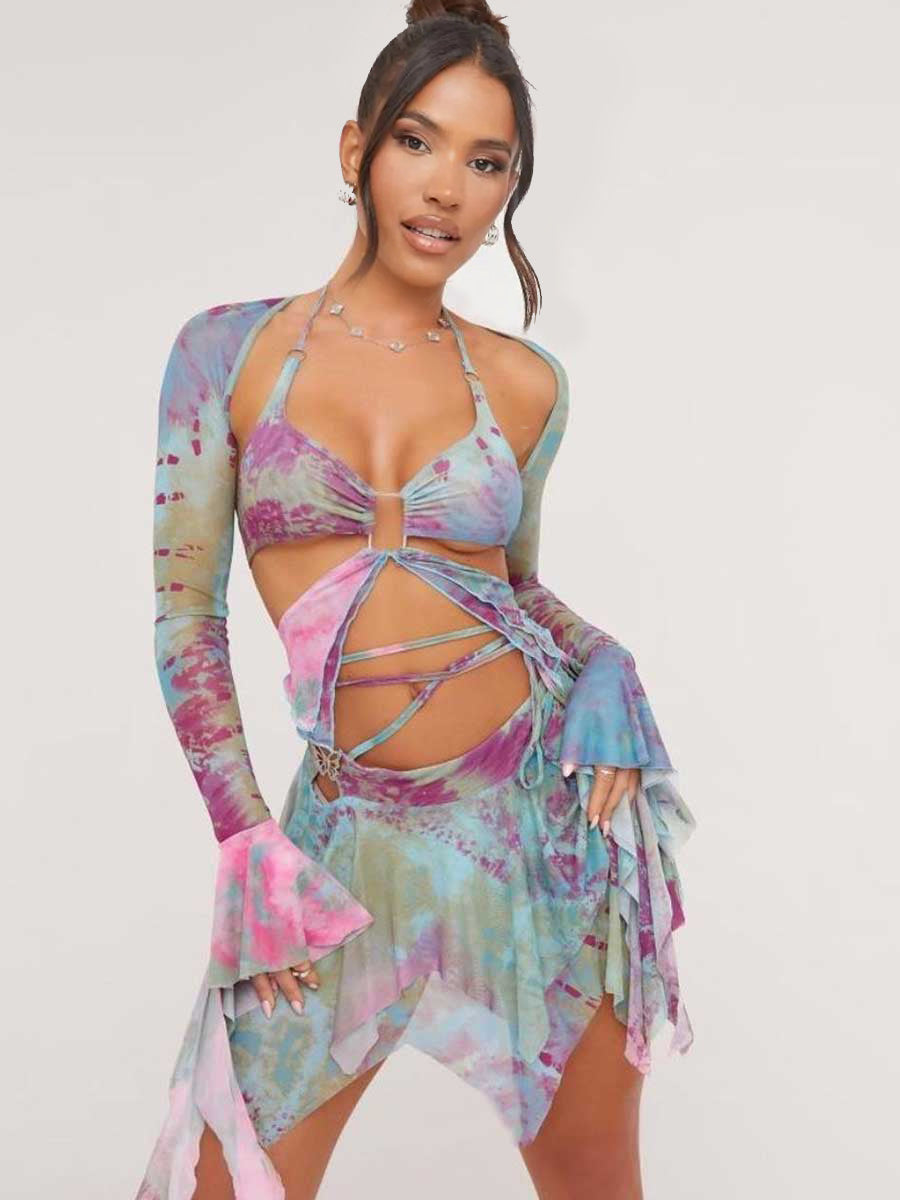 Three Piece Coachella Music Festival Outfit
