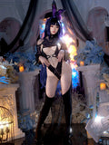 Gothic Black Bunny Costume for Women