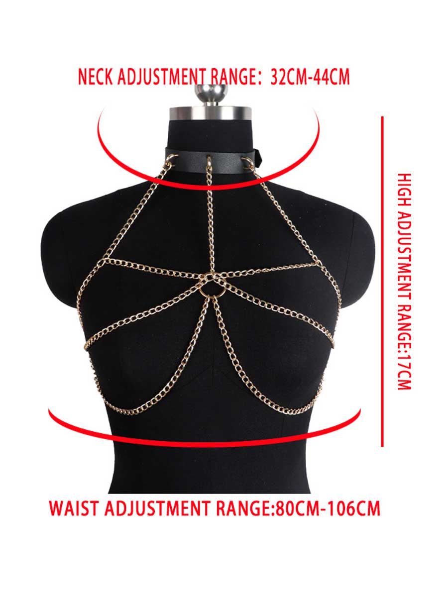 Two Piece Chains Body Harness