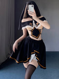 Sexy Cupless Nun Costume