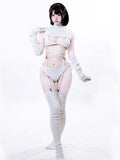 Ribbed Waifu Inspired Lingerie Set