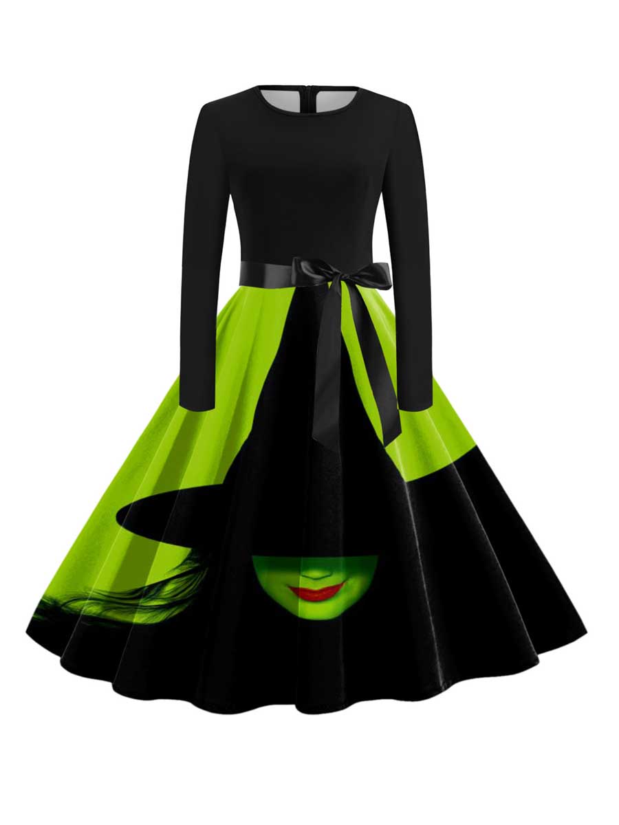 Magic Witch Black Dress