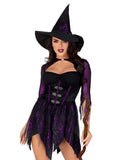 Velvet Witchy Jagged Dress