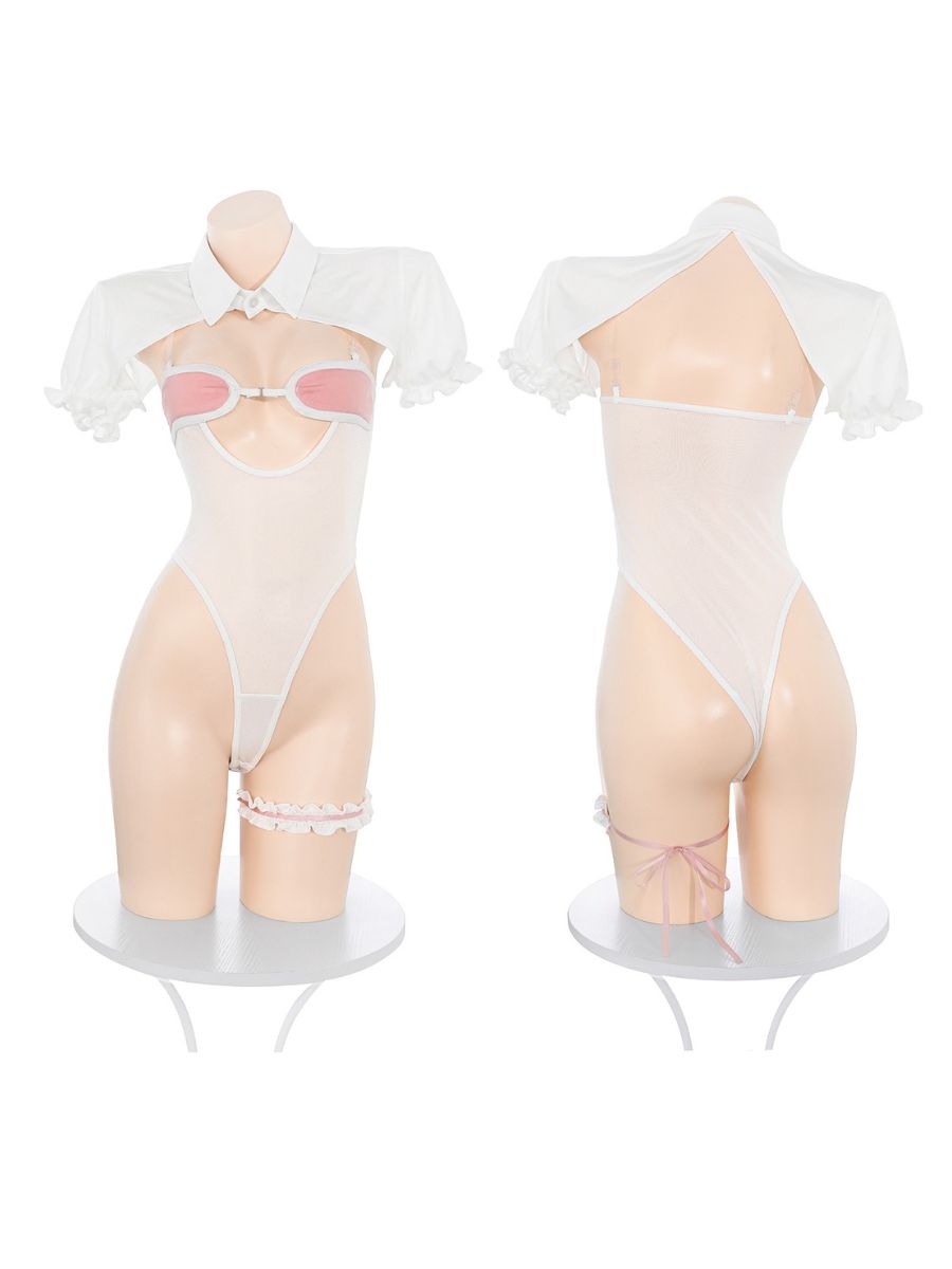 Bunny-Inspired Apron Cosplay Costume