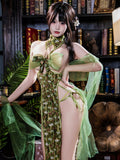 Bamboo Chinese Style Lingerie Dress