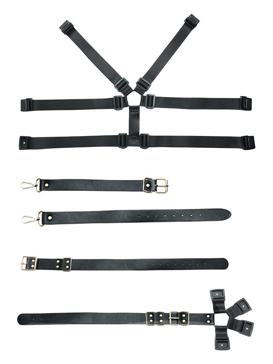 Strappy & PU Leather Chest Harness