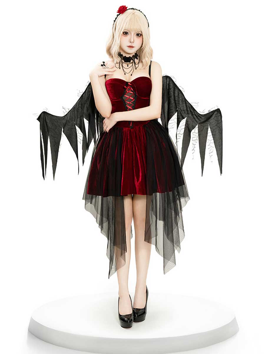 Dark Angel Outfit with Wing