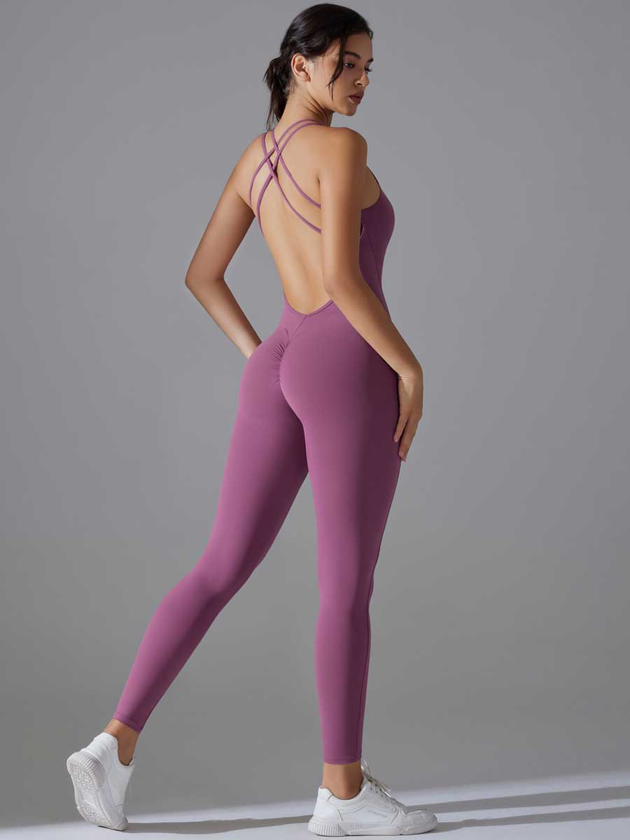 Yoga Workout Full Length Jumpsuit