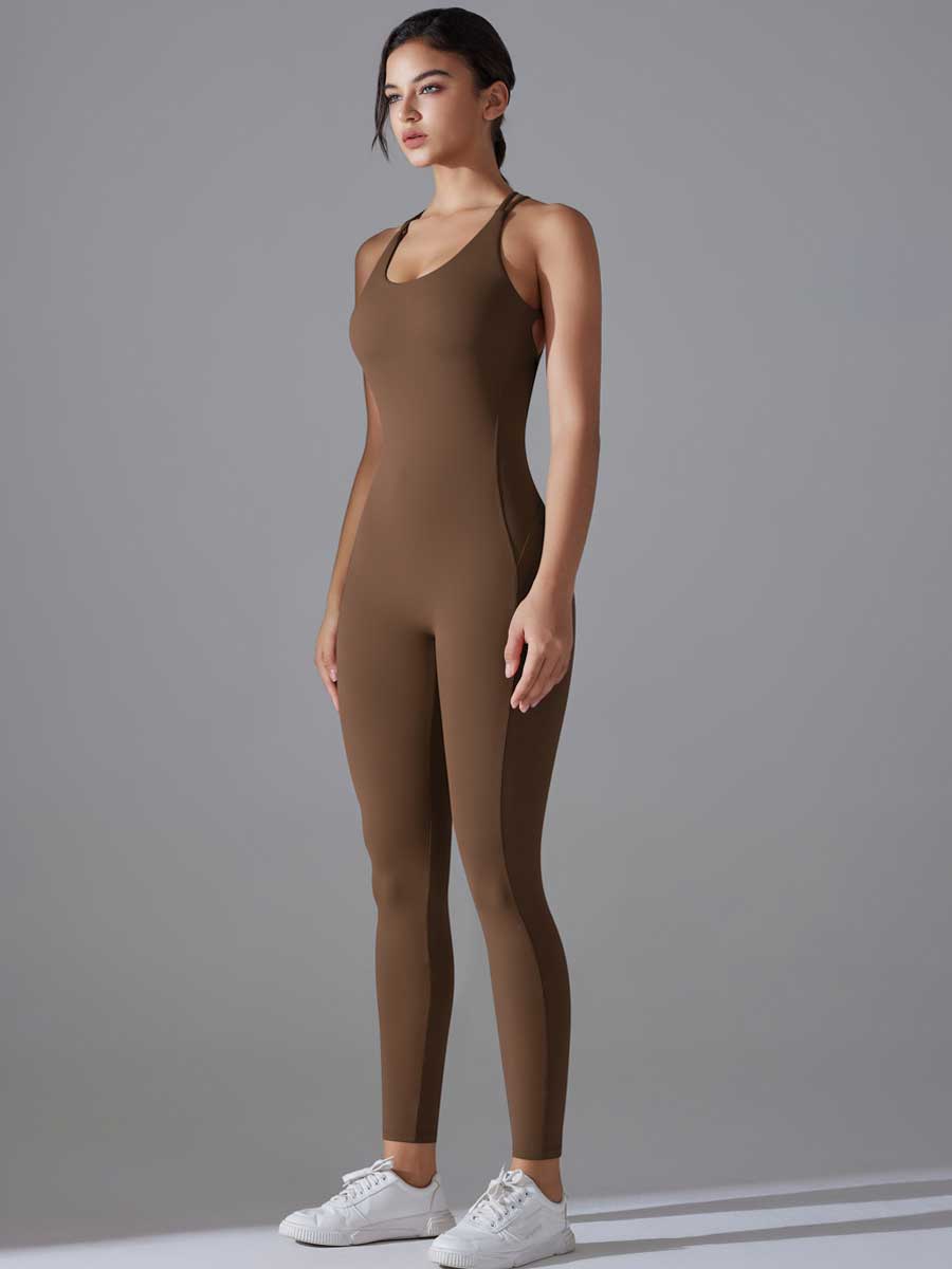 Yoga Workout Full Length Jumpsuit