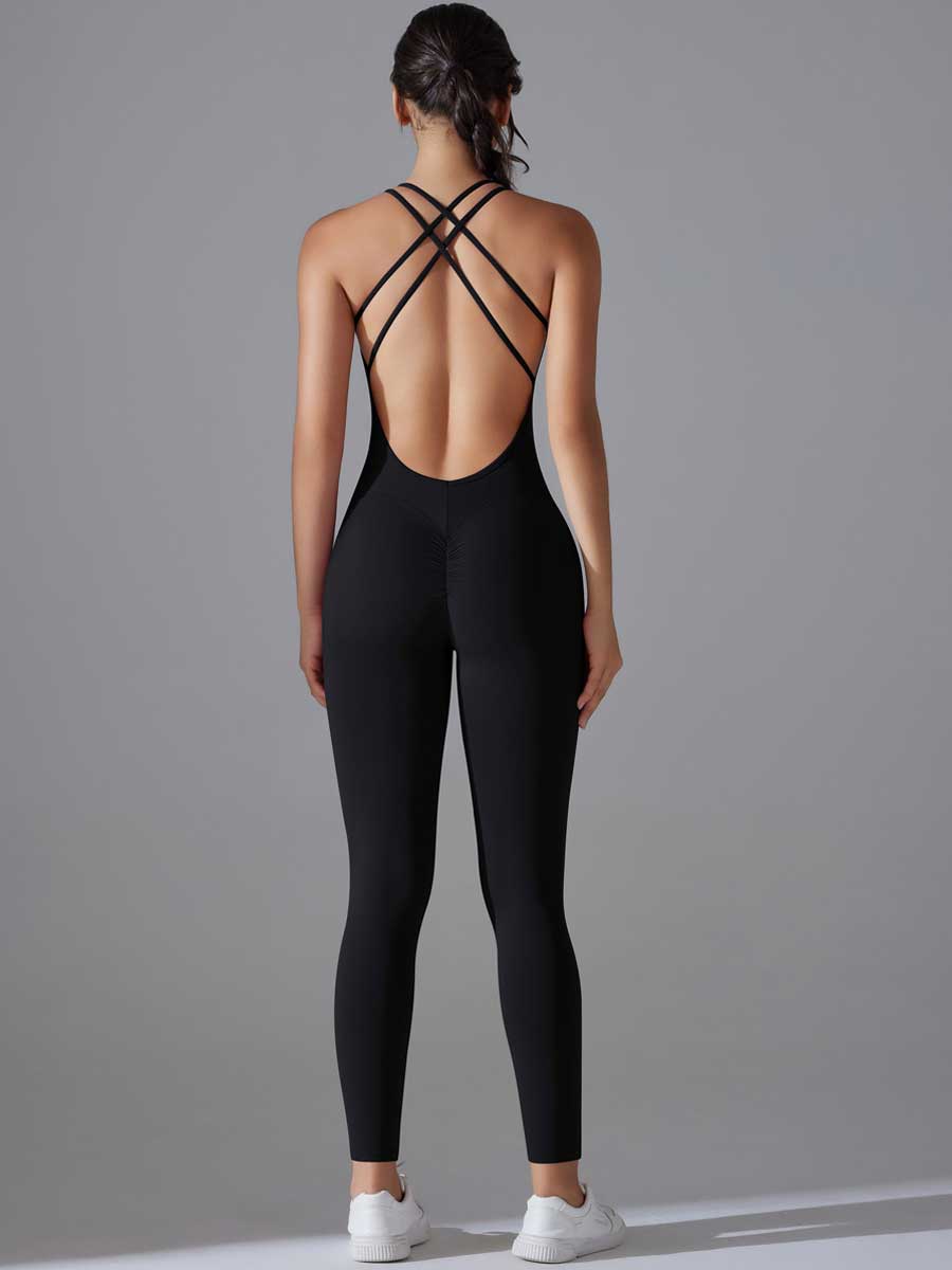 Yoga Workout Full Length Jumpsuit