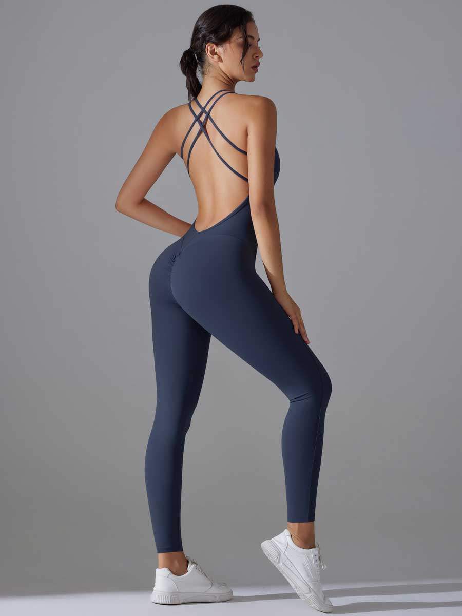 Yoga Workout Full Length Jumpsuit