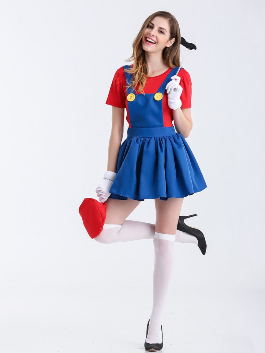 Game Plumber Fancy Dress Costume