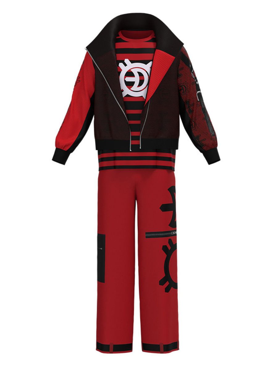 Boys 3-Piece Vampire Long Sleeve Costume